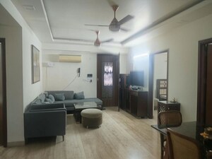 Living Room in 3 BHK Apartment at Vaishali Nagar – for Rent