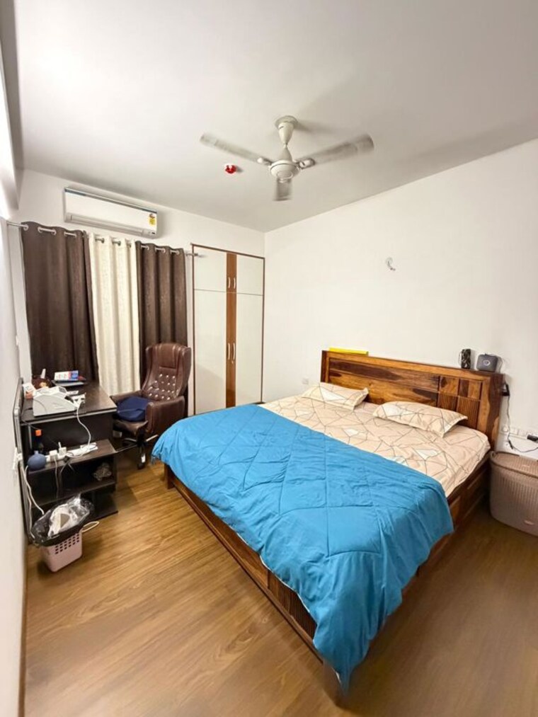 Bedroom, supertech-livingston 2 Bedroom 1000 Sq.Ft. Apartment In Sain Vihar Ghaziabad 10655344