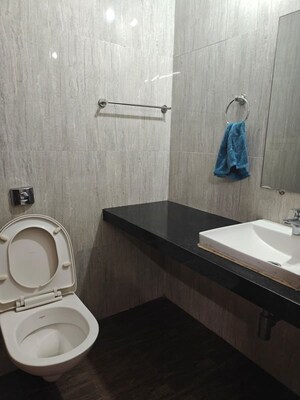 Bathroom in 2 BHK Apartment at Sanghvi Evana, Worli – for Rent