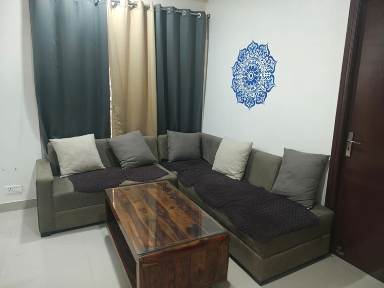 Living Room, saviour-greenisle 2 Bedroom 1050 Sq.Ft. Apartment In Sain Vihar Ghaziabad 10655366