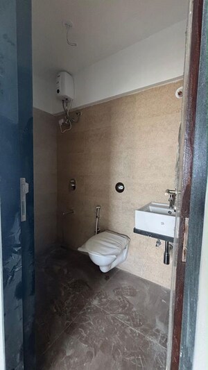 Bathroom in 2 BHK Apartment at Dem Phoenix, Malad East – for Rent
