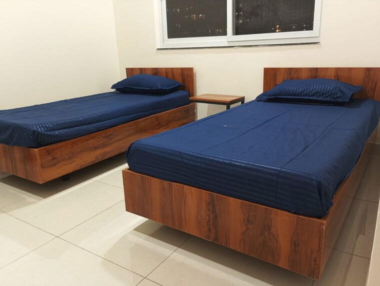 Bedroom, dosti-west-county-phase-4-dosti-pine 3 Bedroom 1057 Sq.Ft. Apartment In Balkum Pada Thane 10655403