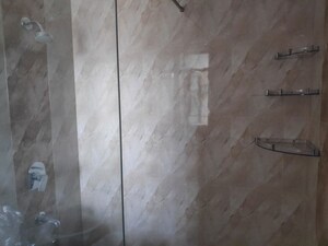 Bathroom in 3 BHK Apartment at Ramprastha City The Edge Towers, Sector 37d – for Rent