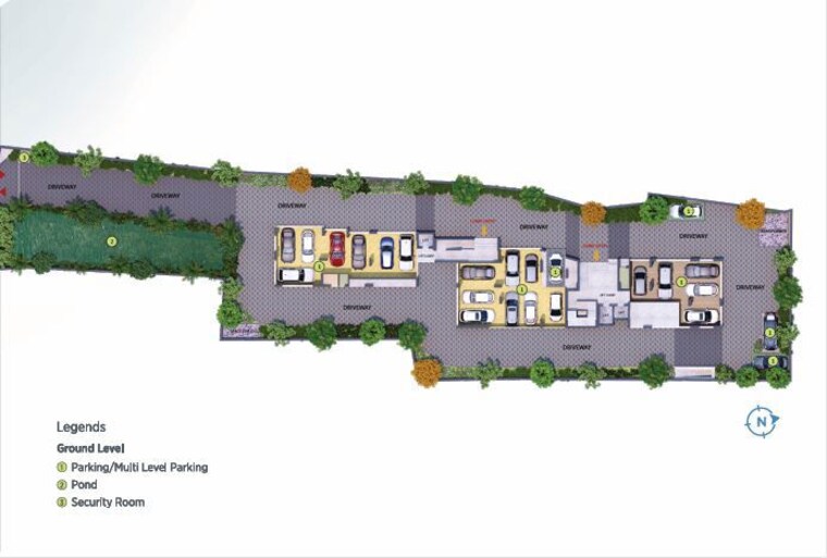 Master Plan, beleghata 3 Bedroom 1295 Sq.Ft. Apartment In Beleghata Kolkata 10655405