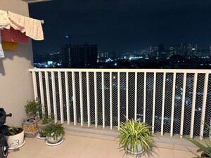 Balcony in 2 BHK Apartment at Sukhwani Hermosa Casa, Mundhwa – for Rent