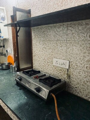 Kitchen in 1.5 BHK Apartment at Tilak Nagar – for Rent