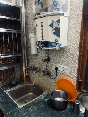 Kitchen in 1.5 BHK Apartment at Tilak Nagar – for Rent