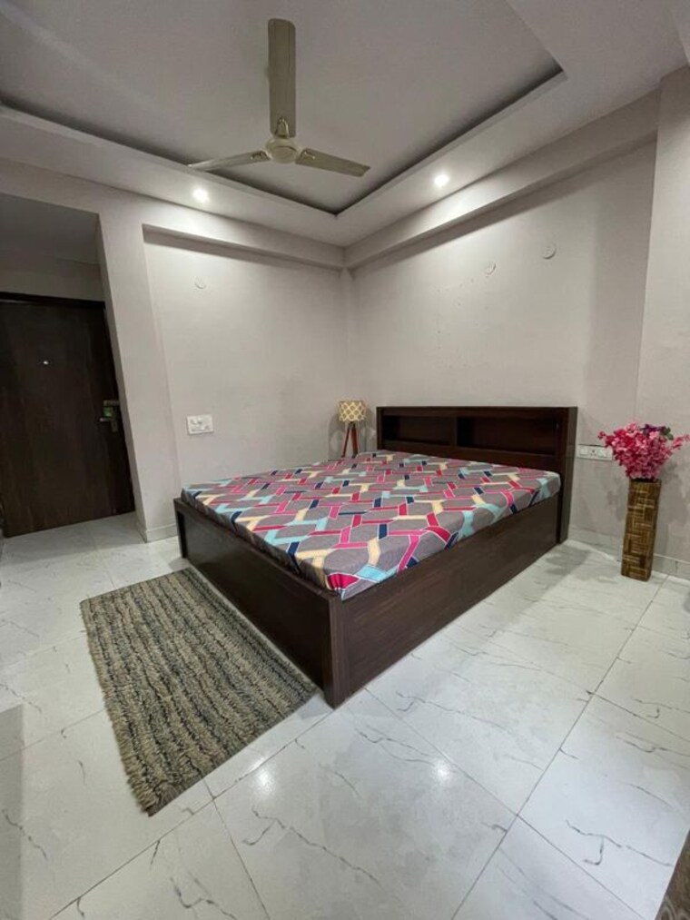 Bedroom, sector 42 1 RK 500 Sq.Ft. Builder Floor In Sector 42 Gurgaon 10655433