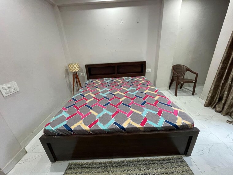 Bedroom, sector 42 1 RK 500 Sq.Ft. Builder Floor In Sector 42 Gurgaon 10655433