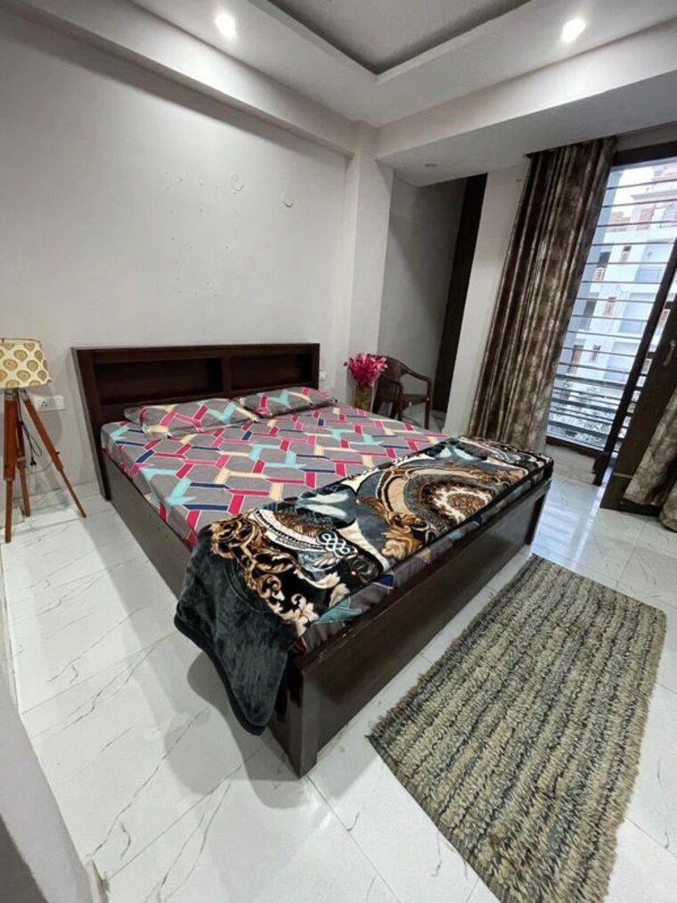 Bedroom, sector 42 1 RK 500 Sq.Ft. Builder Floor In Sector 42 Gurgaon 10655433