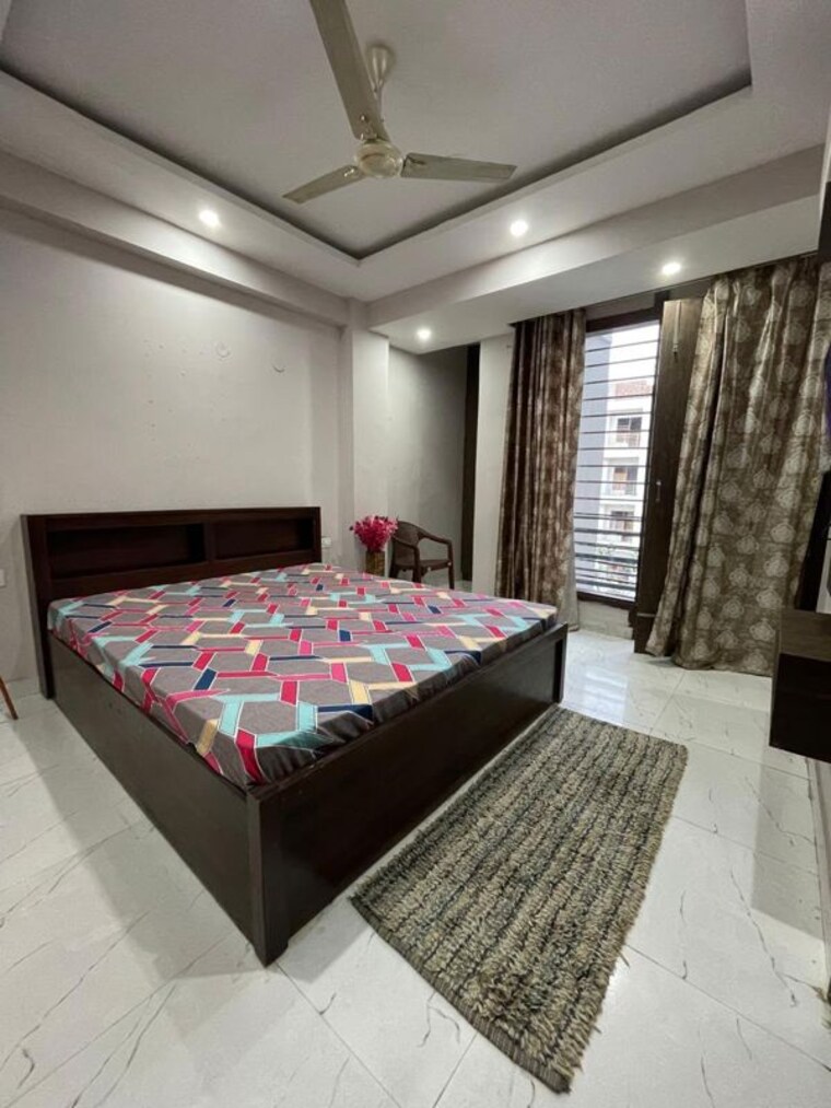 Bedroom, sector 42 1 RK 500 Sq.Ft. Builder Floor In Sector 42 Gurgaon 10655433