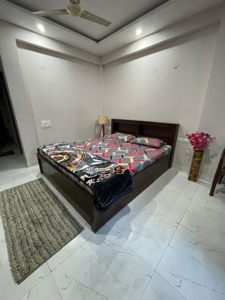 Bedroom, sector 42 1 RK 500 Sq.Ft. Builder Floor In Sector 42 Gurgaon 10655433