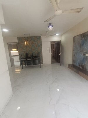Living Room in 2.5 BHK Apartment at Akshar Shreeji Heights, Seawoods – for Rent