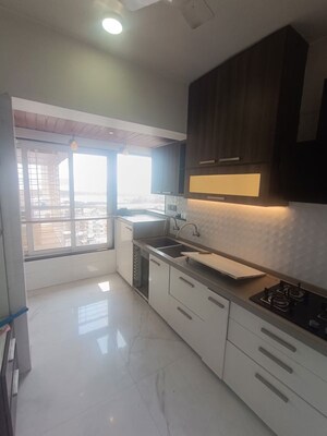 Kitchen in 2.5 BHK Apartment at Akshar Shreeji Heights, Seawoods – for Rent
