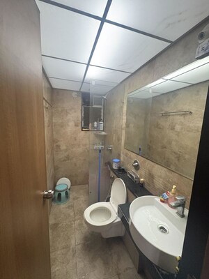 Bathroom in 2 BHK Apartment at Kohinoor Zen Estate, Kharadi – for Rent
