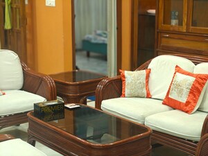 Living Room in 6+ BHK Villa at Vishesh Khand, Gomti Nagar – for Sale