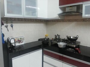 Kitchen in 3 BHK Apartment at Kumar Parisar, Kothrud – for Rent