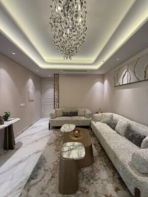 Living Room in 5 BHK Independent House at Sector 10 – for Rent