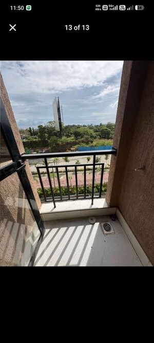 Balcony in 2 BHK Apartment at Runwal Gardens, Dombivli East – for Rent