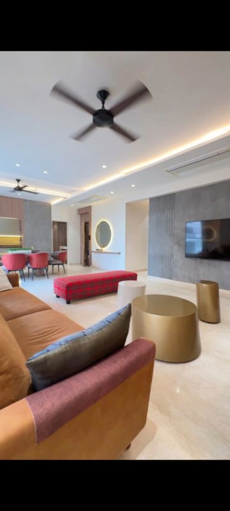 Living Room, matunga east 3 Bedroom 1510 Sq.Ft. Apartment In Matunga East Mumbai 10655544