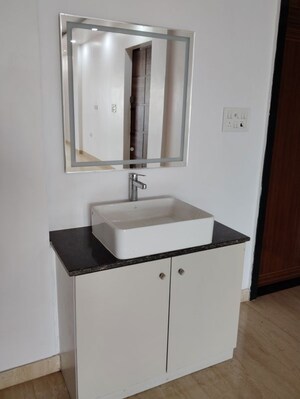 Kitchen in 3 BHK Apartment at Silver Height, Mahanagar – for Rent