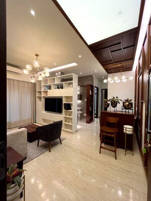 Living Room in 2 BHK Apartment at Meru Yojan One, Kurla West – for Sale