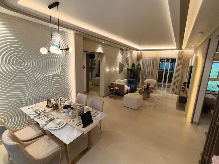 Living Room, siddhi-highland-springs 2 Bedroom 660 Sq.Ft. Apartment In Dhokali Thane 10655623