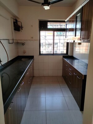 Kitchen in 2 BHK Apartment at Sheth Vasant Galaxy, Goregaon West – for Rent