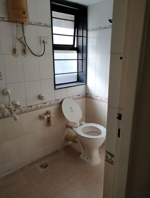 Bathroom in 2 BHK Apartment at Sheth Vasant Galaxy, Goregaon West – for Rent