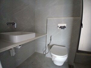Bathroom in 3 BHK Apartment at Shree Park Altezza, Andheri West – for Rent