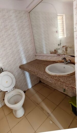 Bathroom in 2 BHK Apartment at Crystal Garden Estate CHS, Manpada – for Rent
