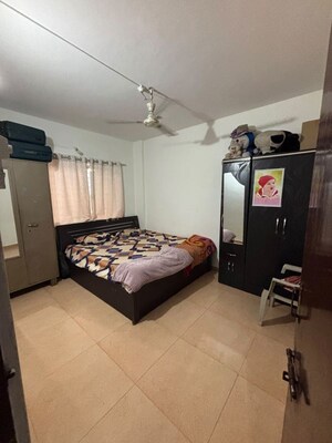 Bedroom in 1 BHK Apartment at Tanvi Residency, Aundh – for Rent