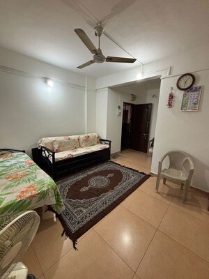 Bedroom in 1 BHK Apartment at Tanvi Residency, Aundh – for Rent