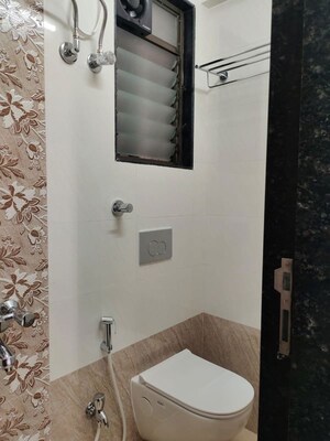 Bathroom in 2 BHK Apartment at Vimla Plaza, Ghansoli – for Rent