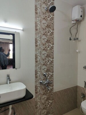 Bathroom in 2 BHK Apartment at Vimla Plaza, Ghansoli – for Rent