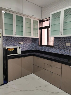 Kitchen in 2 BHK Apartment at Vimla Plaza, Ghansoli – for Rent