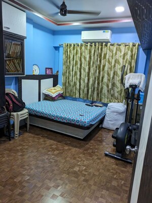 Bedroom in 2 BHK Apartment at Vimla Plaza, Ghansoli – for Rent
