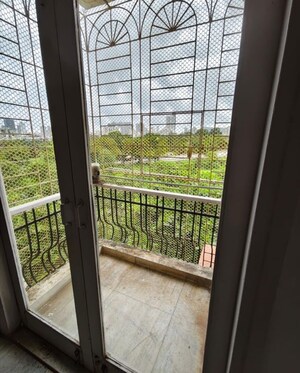 Balcony in 2 BHK Apartment at Crystal Garden Estate CHS, Manpada – for Rent