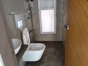 Bathroom in 3 BHK Apartment at Moreshwar 19 East, Nerul – for Rent