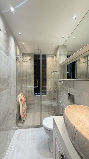 Bathroom in 3 BHK Apartment at Hubtown The Premiere, Andheri West – for Rent