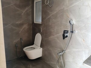Bathroom in 3 BHK Apartment at Moreshwar 19 East, Nerul – for Rent