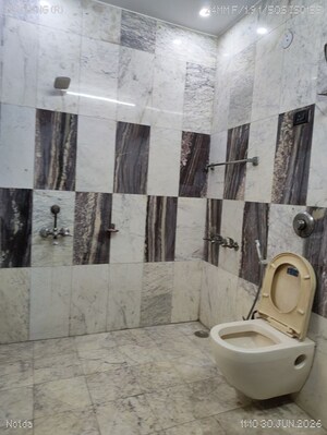 Bathroom in 3 BHK Builder Floor at Sector 46 – for Rent
