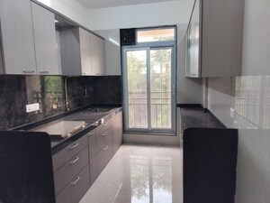Kitchen in 3 BHK Apartment at Prime CHS Nerul, Nerul Sector 21 – for Rent