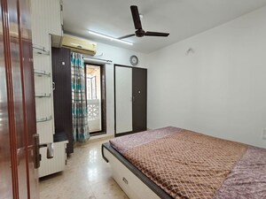 Bedroom in 3 BHK Apartment at Swastik Regalia, Waghbil – for Rent