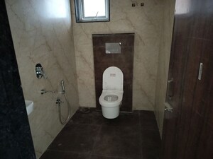 Bathroom in 3 BHK Apartment at Shree Sawan Serenity, Nerul Sector 21 – for Rent