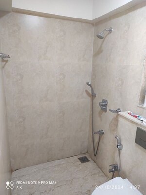 Bathroom in 1 BHK Apartment at Omkar Vive, Kurla – for Rent
