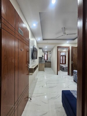 Living Room in 1 BHK Builder Floor at Chattarpur – for Rent