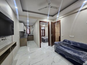 Living Room in 1 BHK Builder Floor at Chattarpur – for Rent