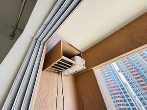 Staircase in 3 BHK Apartment at Rachana Beverly Hills, Baner – for Sale