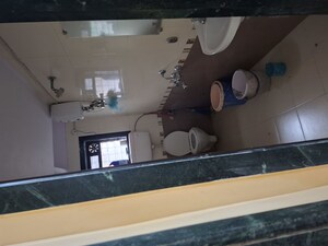 Bathroom in 1 BHK Apartment at Gagangiri Park CHS LTD, Thane West – for Rent